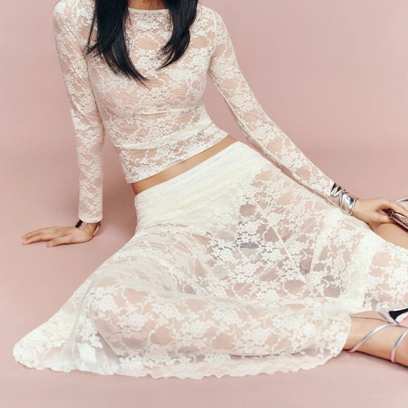 Reformation Mirabelle Knit Skirt - Picture 3 of 6